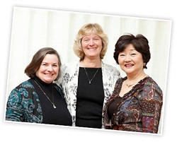 Barb, Karen and Ritsuko